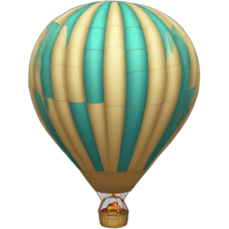 hot air balloon emoji