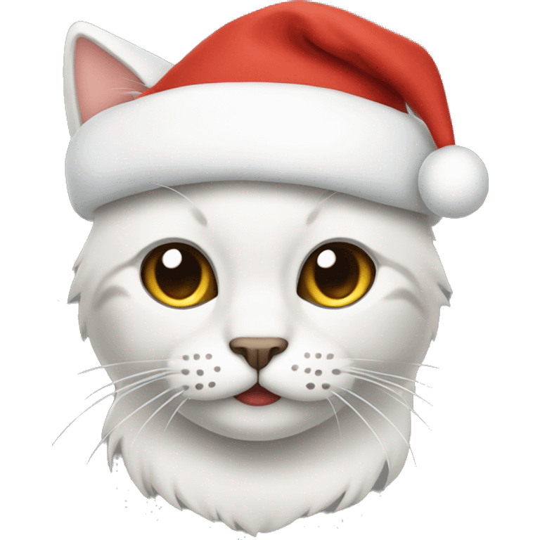 Generate a Christmas cat Emoji  emoji