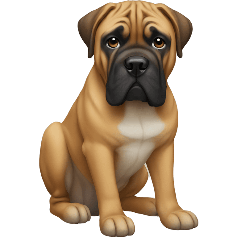 Bullmastiff Dog Breed Full Body emoji