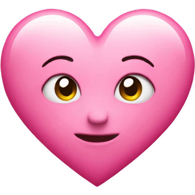 Pink heart emoji