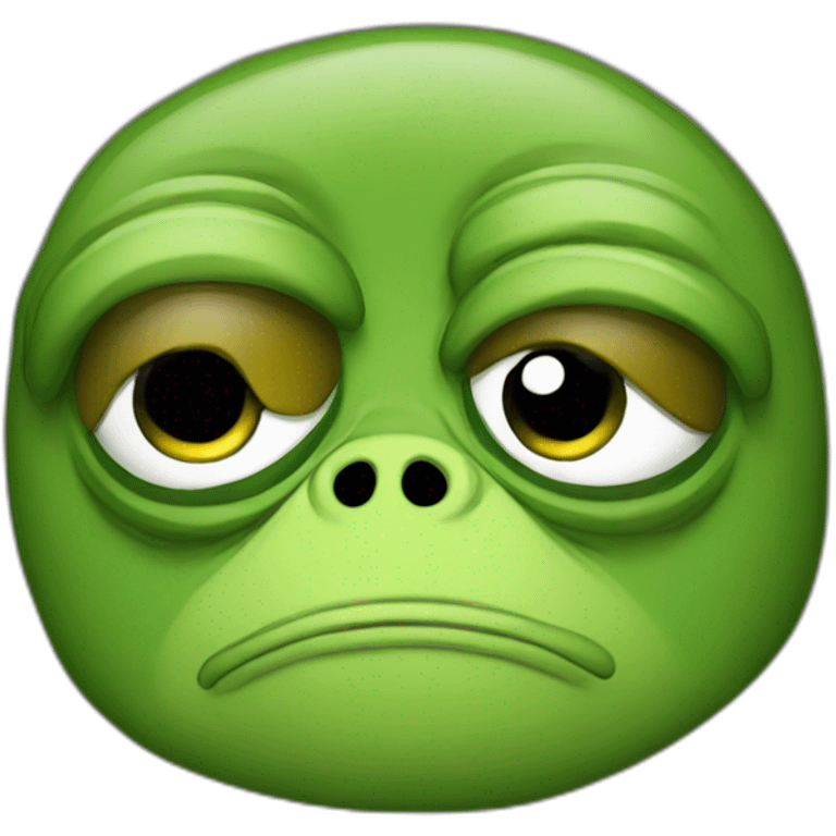 Pepe sad emoji