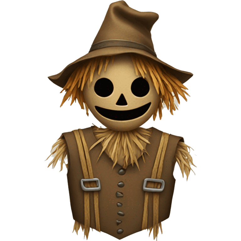 Realistic scarecrow  emoji