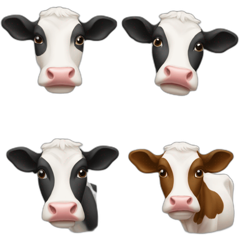 2 vaches emoji