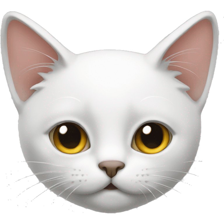 Cat White emoji