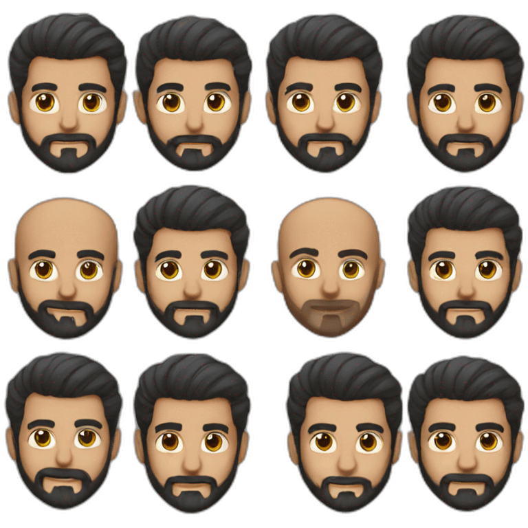 Group of iran guys emoji