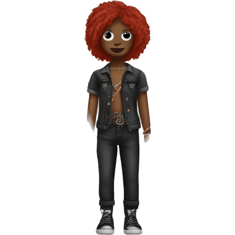 voodoo doll redhead  emoji