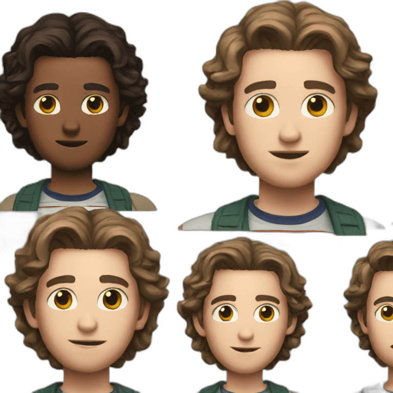 Stranger things steve emoji