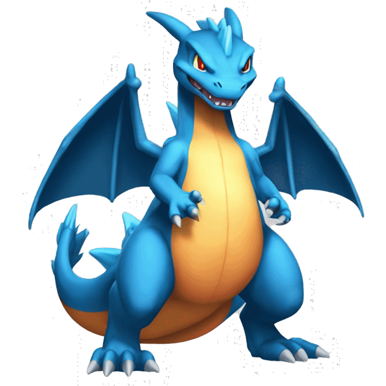  Mega Charizard Y full body emoji