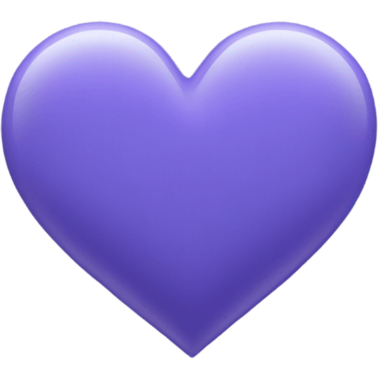 Blueish Purple Heart emoji