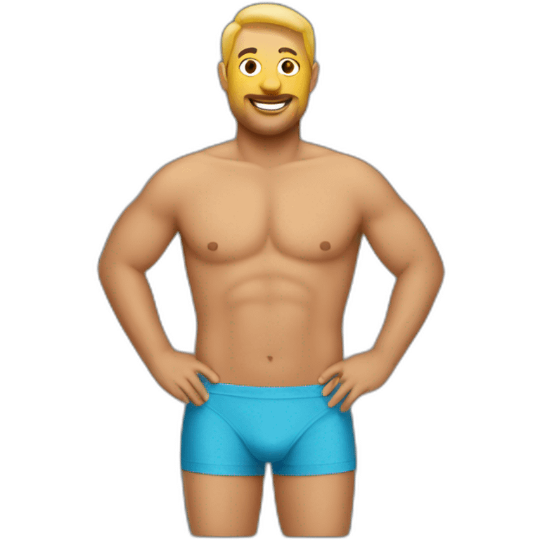 man in mankini emoji