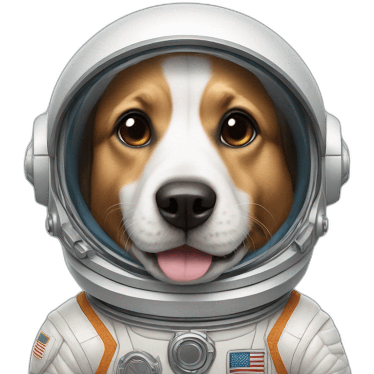 perro astronauta emoji