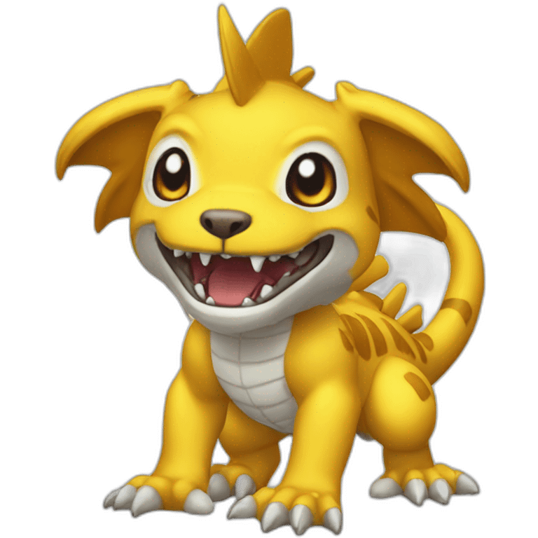 Digimon Agumon emoji