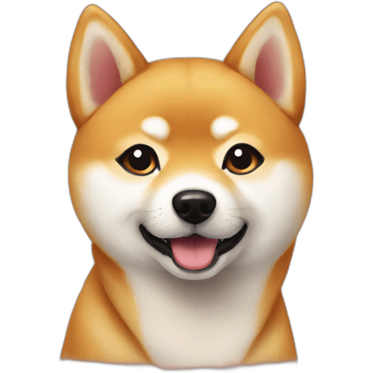 shiba iny love emoji