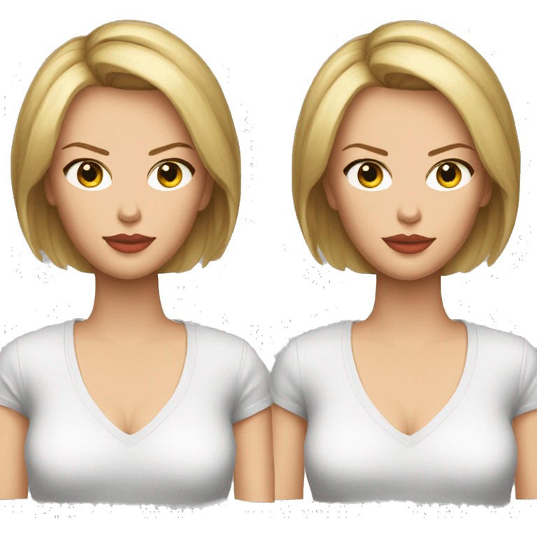 ultra realistic charlize theron wearing shirt emoji