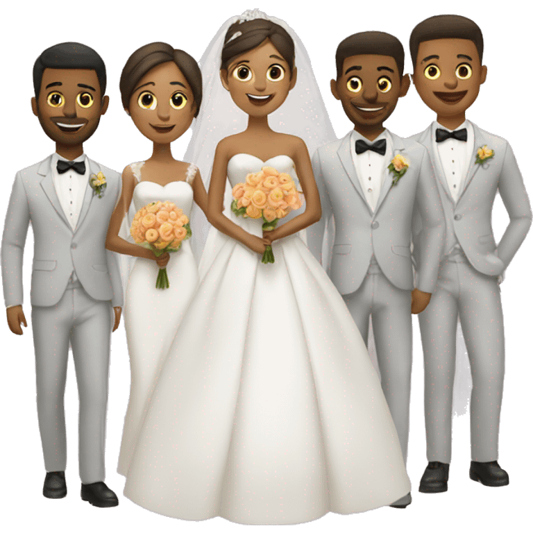 wedding party emoji