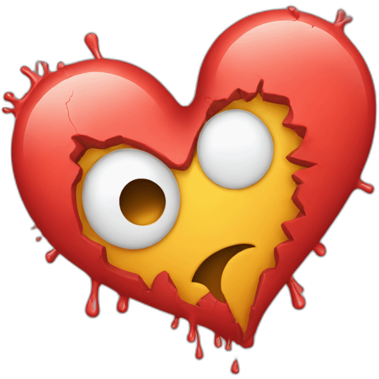 Fix broken heart with glue emoji