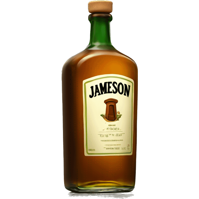 Jameson bottle emoji