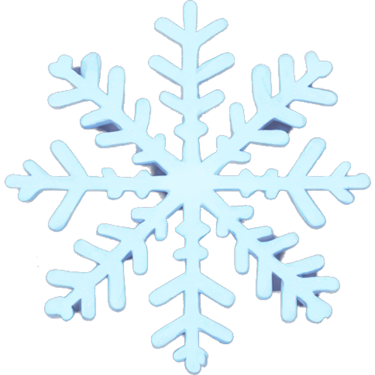 snowflake  emoji