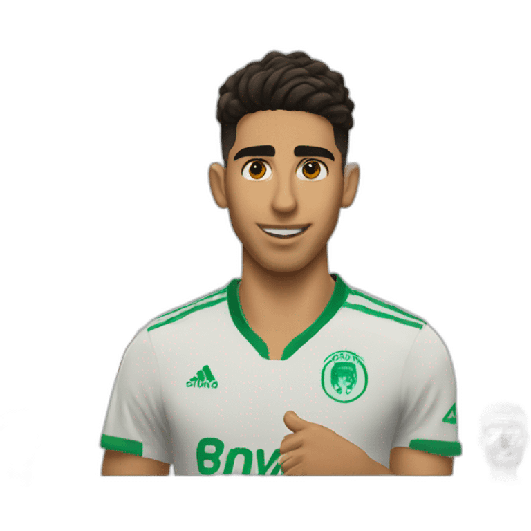 achraf hakimi emoji