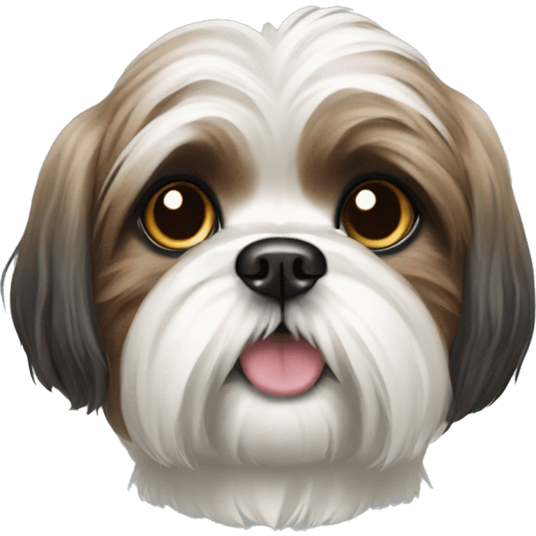 Shih tzu dog emoji