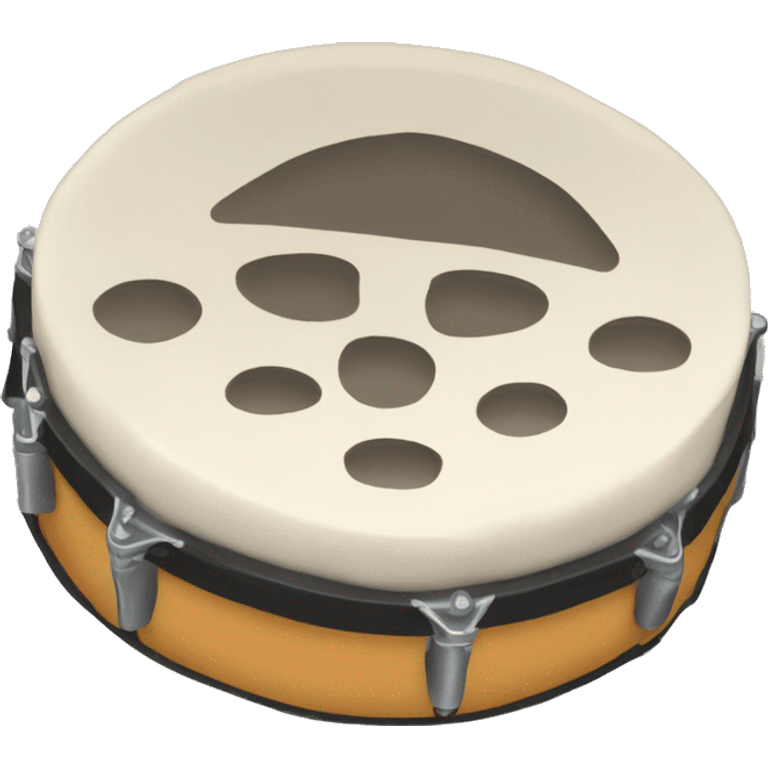 Tambourine emoji