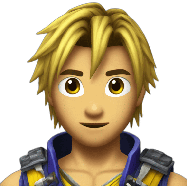 FFX Tidus emoji