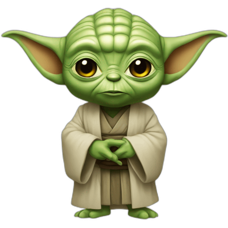 yoda paz y amor emoji