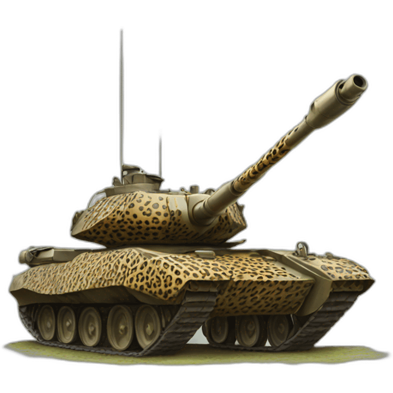 leopard tank emoji