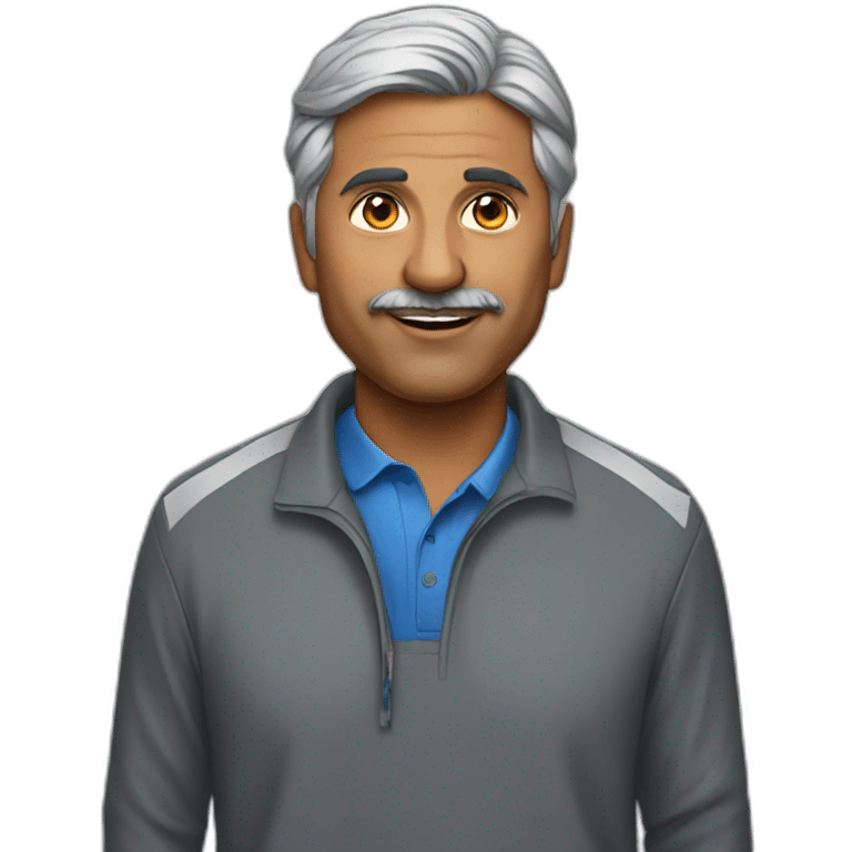 Indian Football Coach emoji