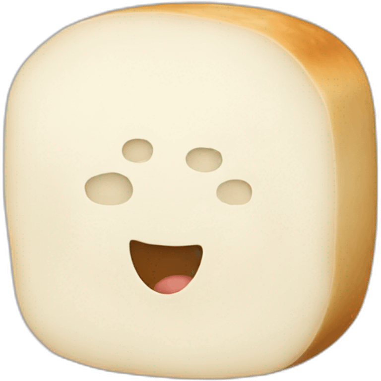 round tofu emoji