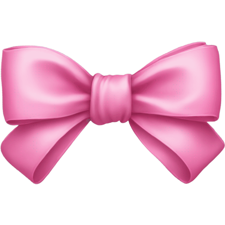 Pink bow emoji