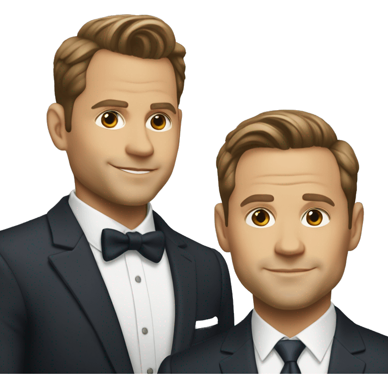 Mike ross et harvey specter emoji