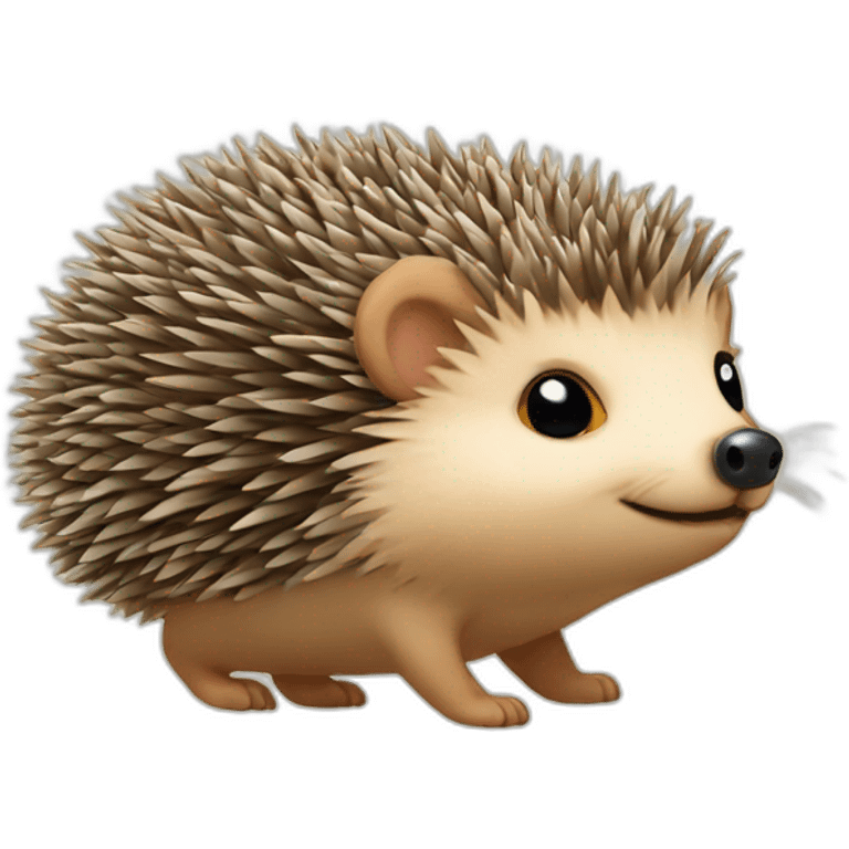 hedgehog with wings emoji