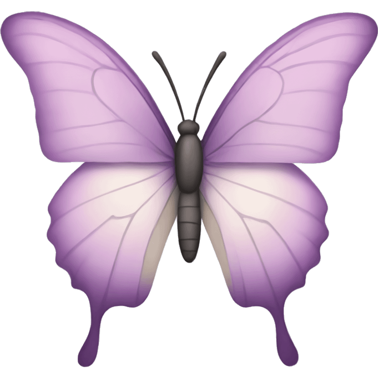 Light purple butterfly emoji