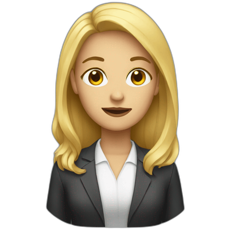 girl manager emoji