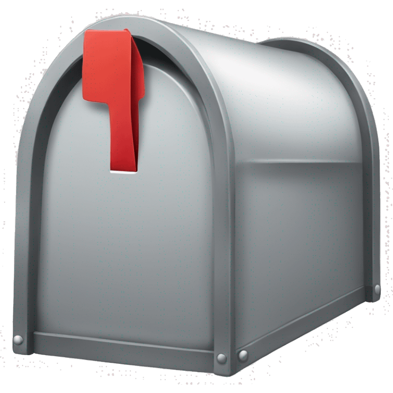 Mailbox with envelopes emoji