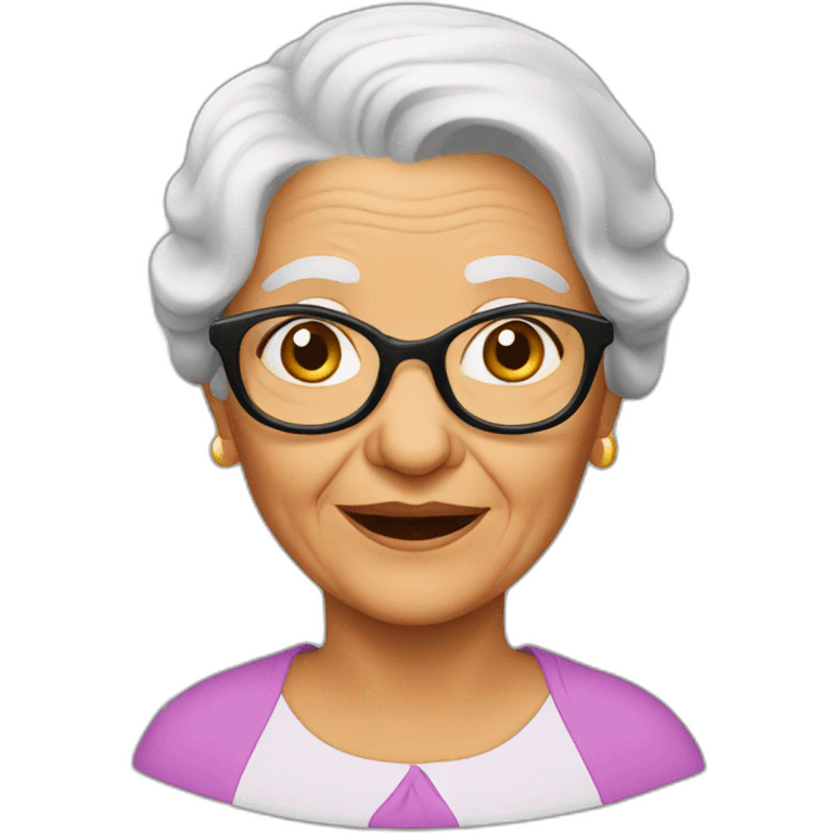 Albanian granny emoji