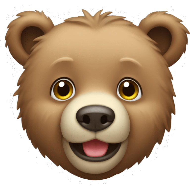 A cute bear emoji