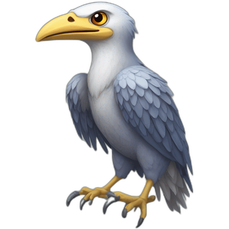 Aarakocra humanoid-bird emoji