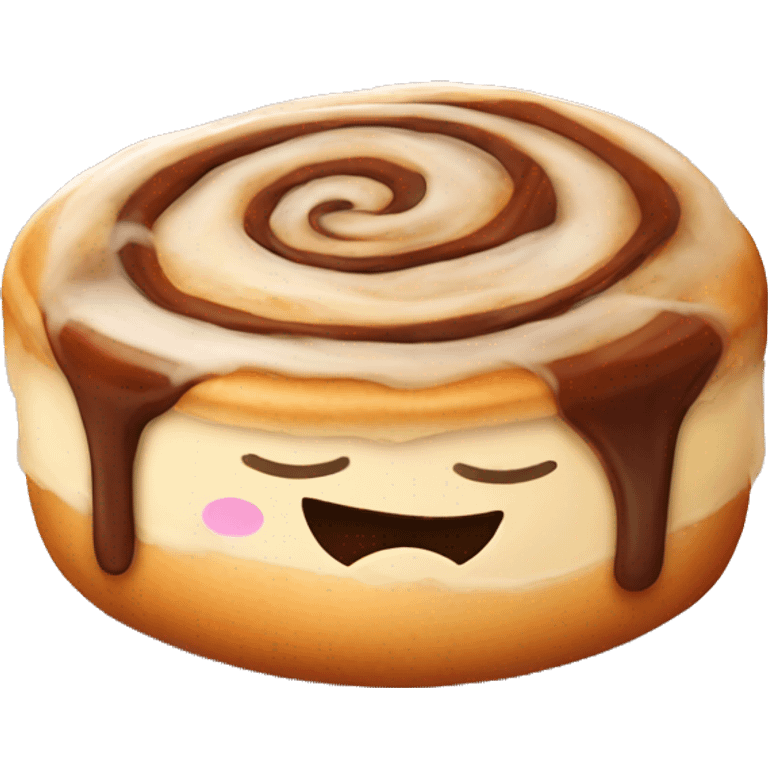 One yummy Cinnamon roll  emoji