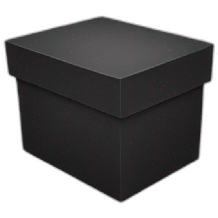 Black box emoji