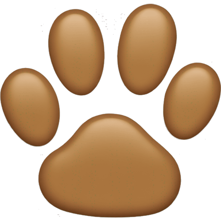 puppy paw print emoji