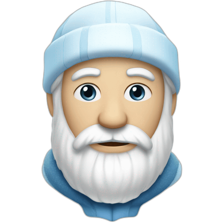 cool russian Father Frost emoji