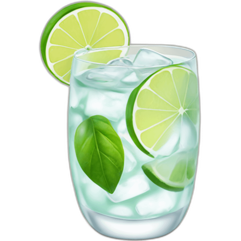 gin and tonic emoji