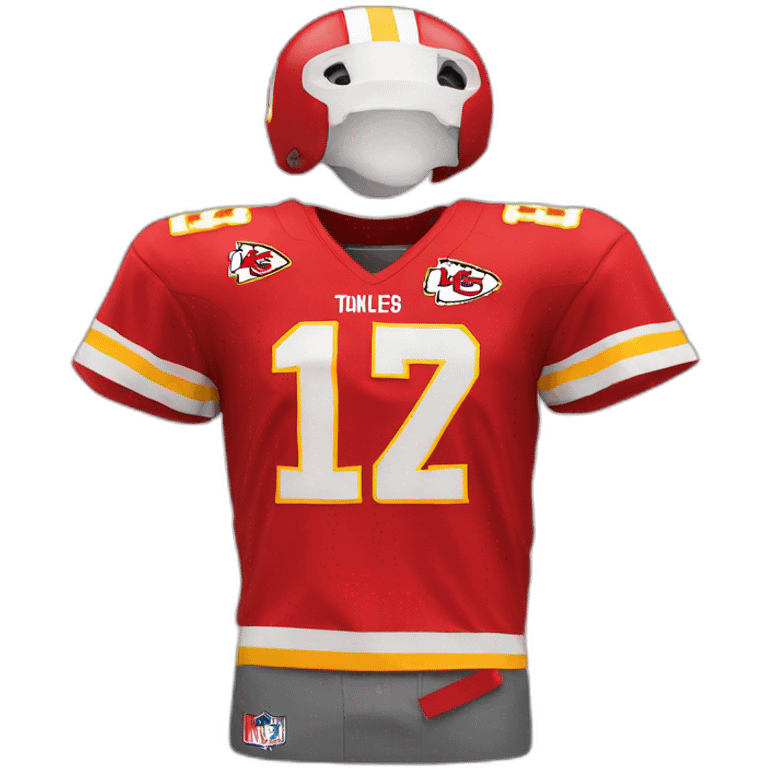 talyor swift in KC Chiefs Jersey emoji