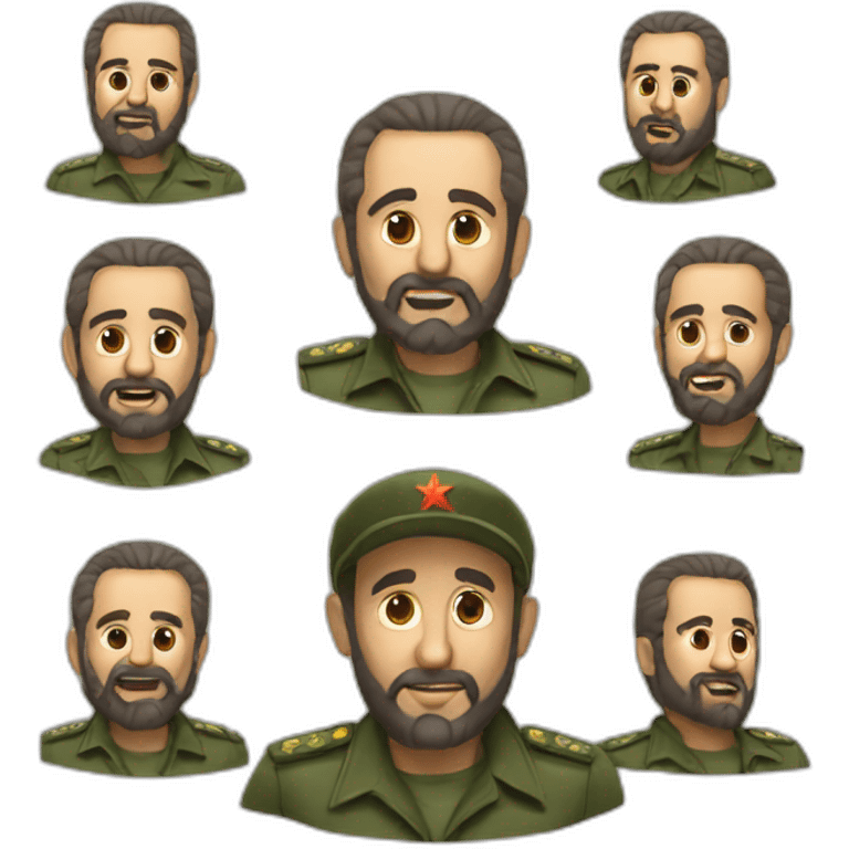 Emojis de Fidel Castro emoji