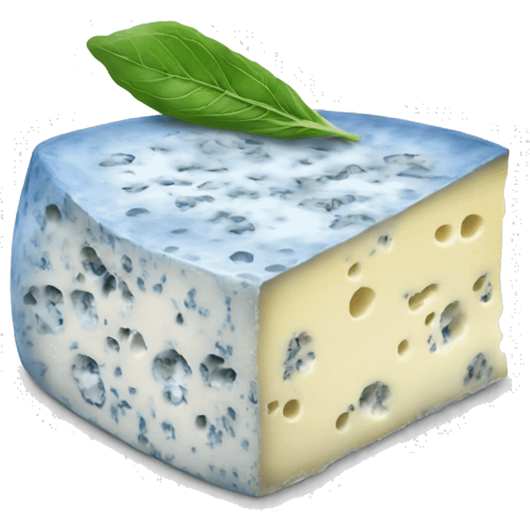 French blue cheese emoji