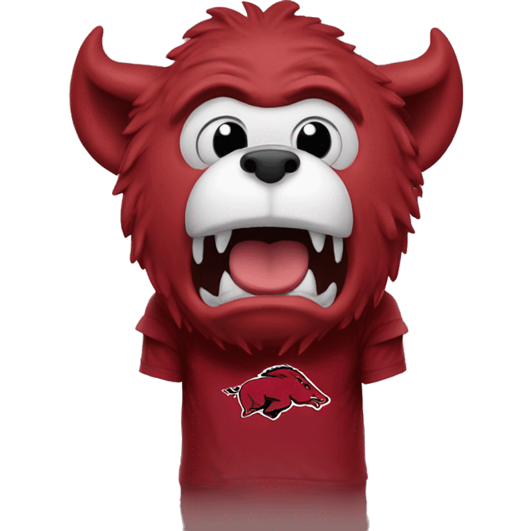 arkansas razorbacks mascot sad emoji