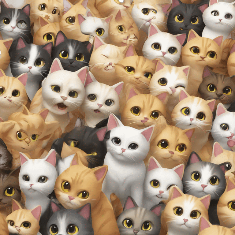 Cat party  emoji