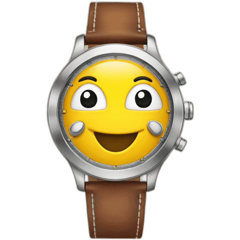 happy watch emoji